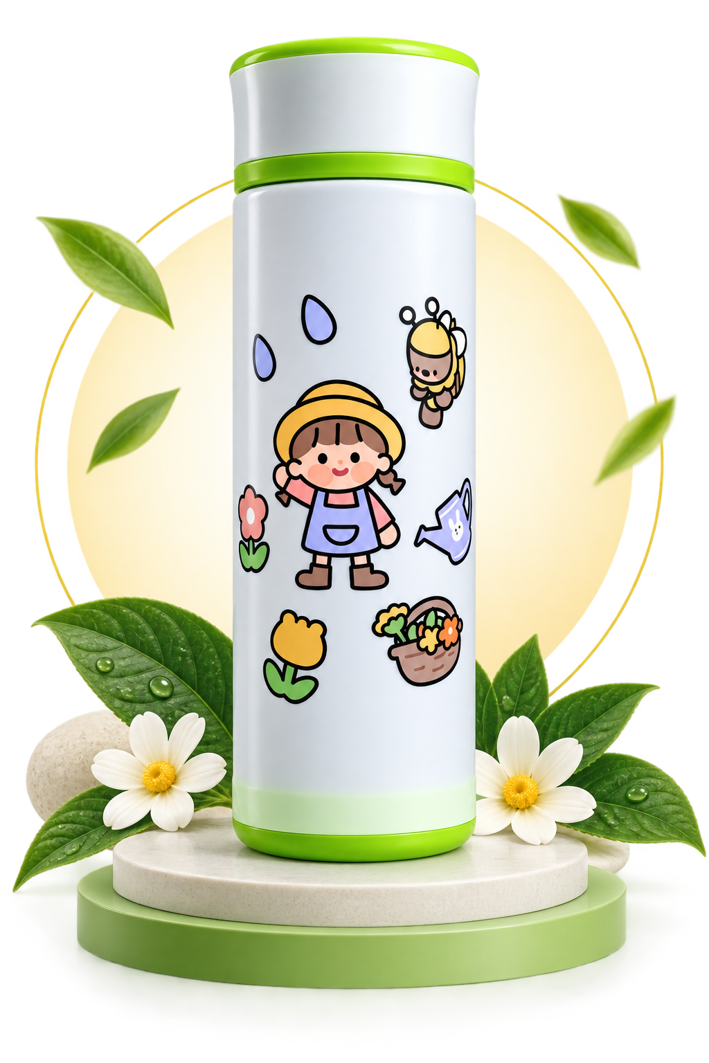 500 ml Glass Water Bottle